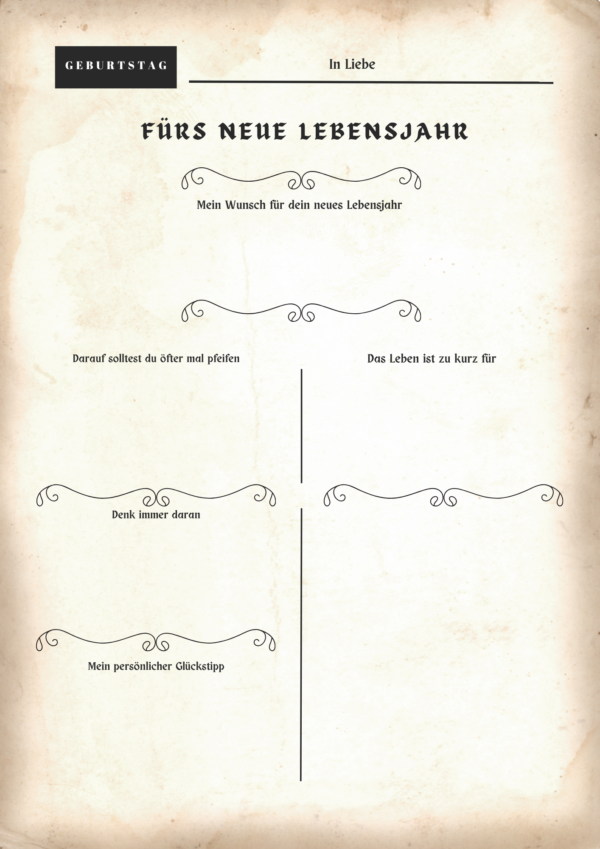 Freundebücher & Zeitungen 6