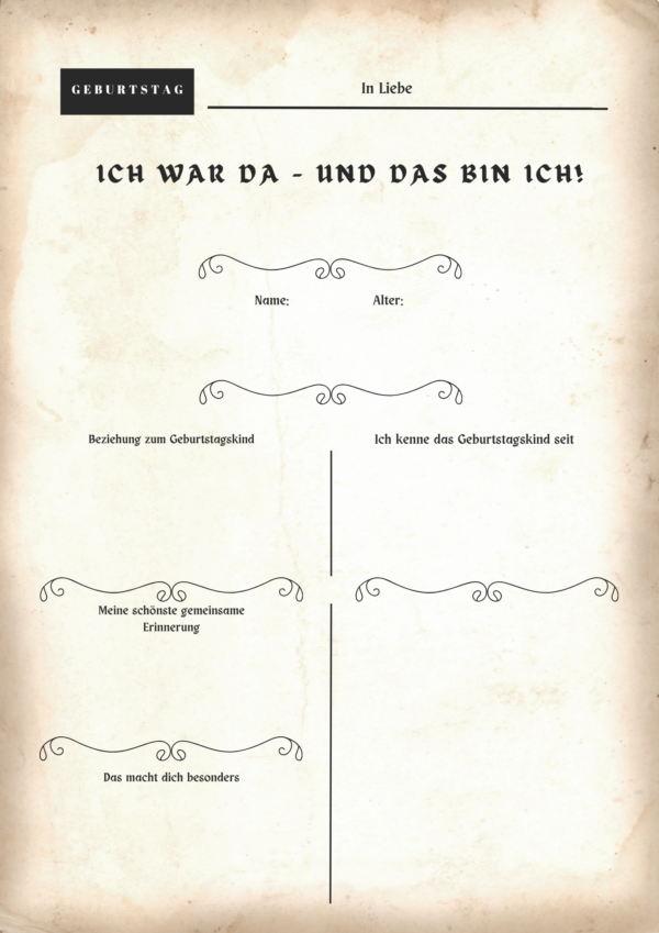 Freundebücher & Zeitungen 10