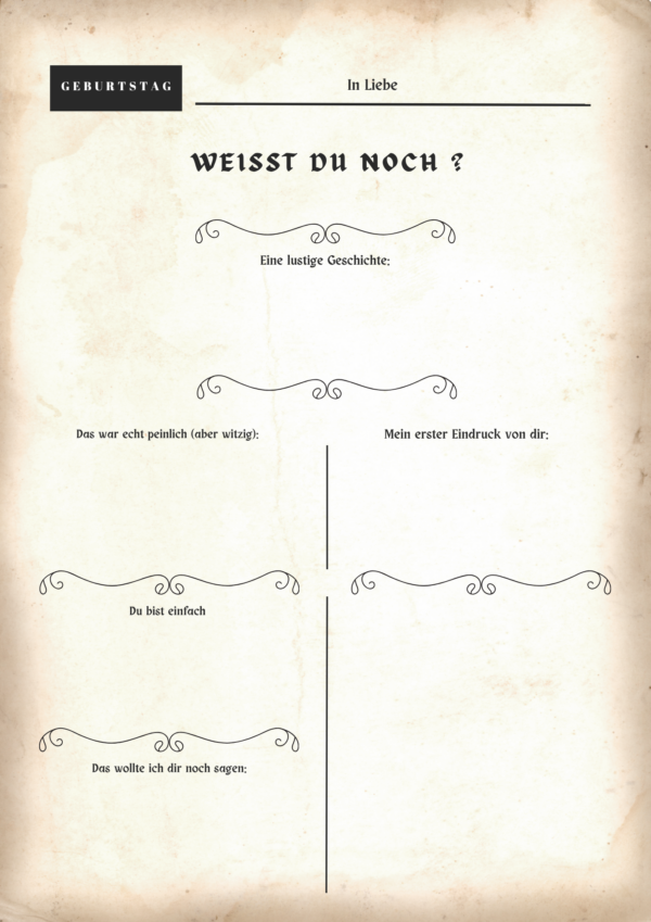 Freundebücher & Zeitungen 16