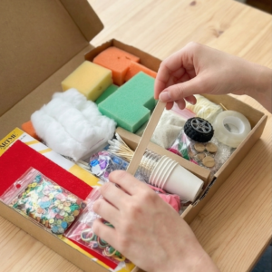 Vollbunte Farbexplosion Kreativbox – Bild 1