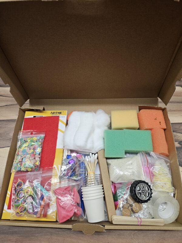 Vollbunte Farbexplosion Kreativbox
