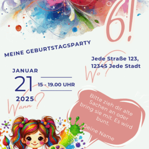 Vollbunte Farbexplosion