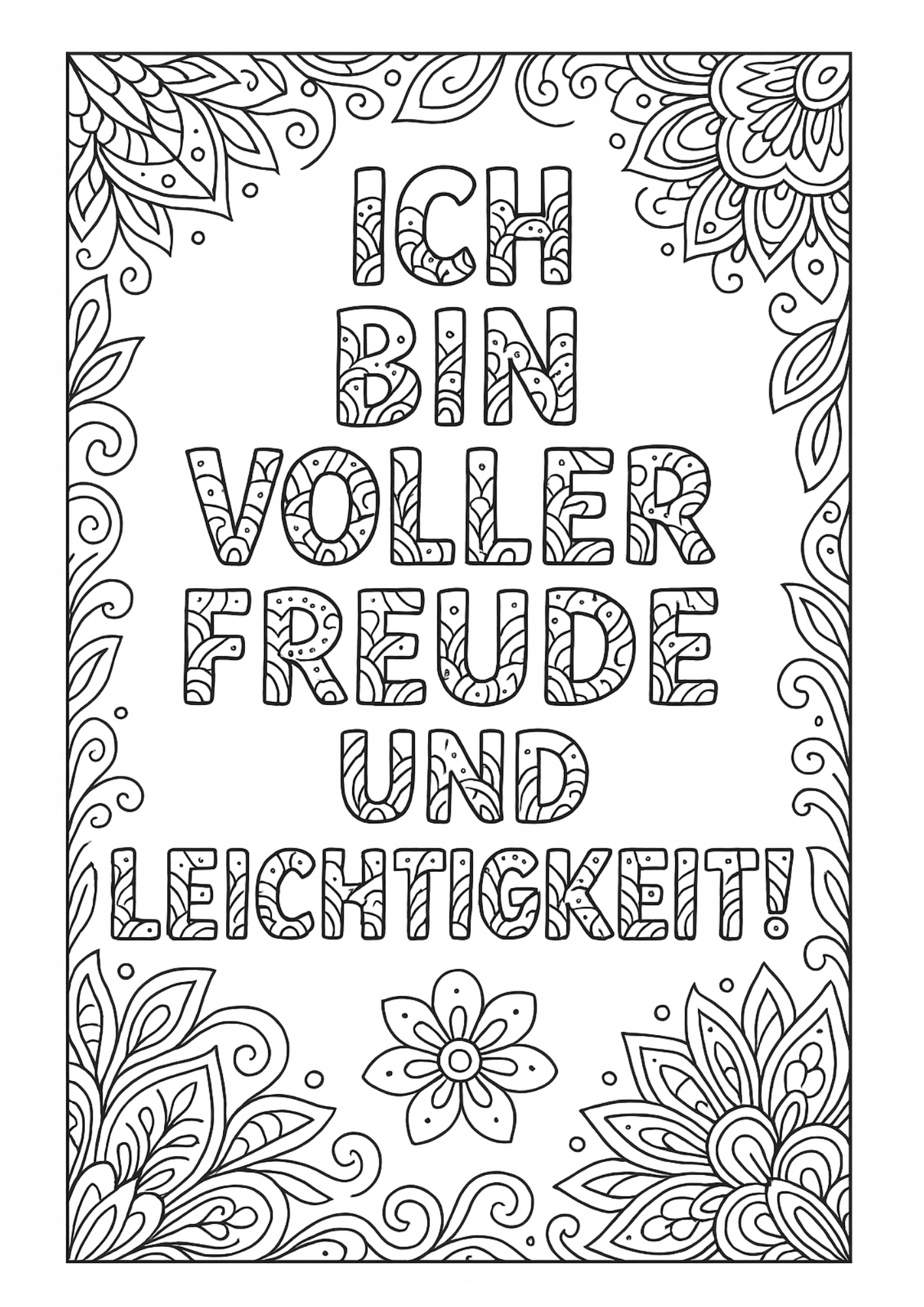 Ich bin voller....