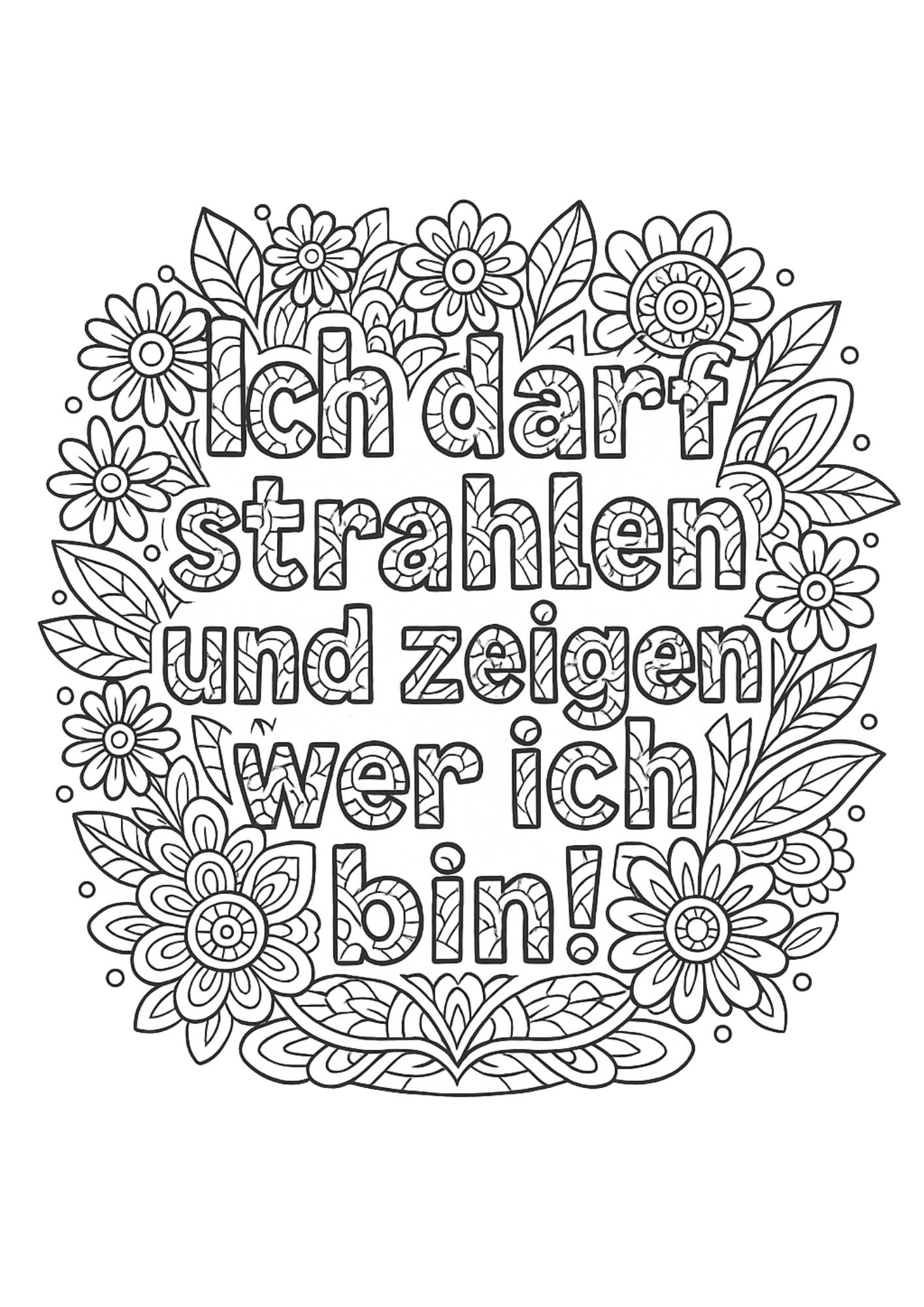 Ich darf strahlen...