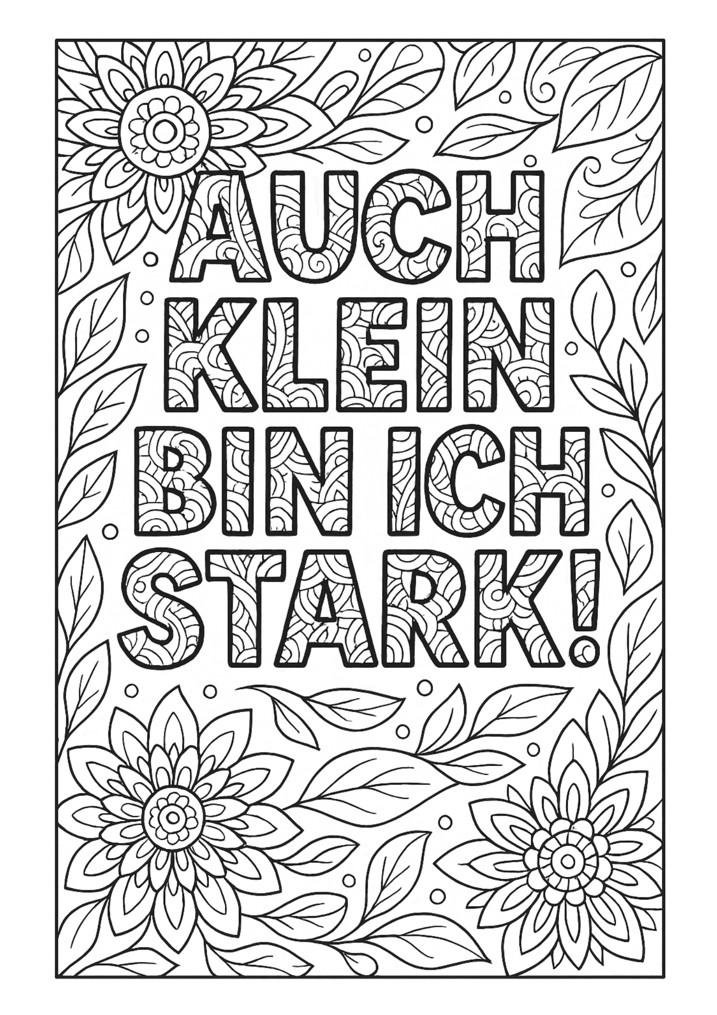 Auch klein bin ich...