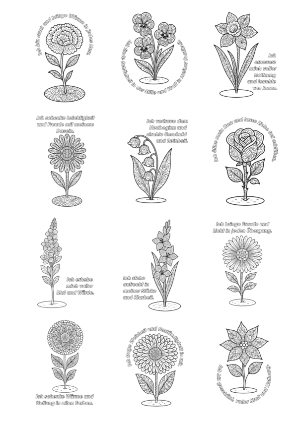 Geburtsblumen-Bundle