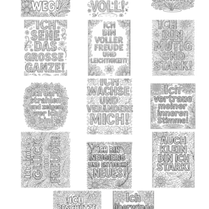 Affirmationen-Bundle 2-14 Stück
