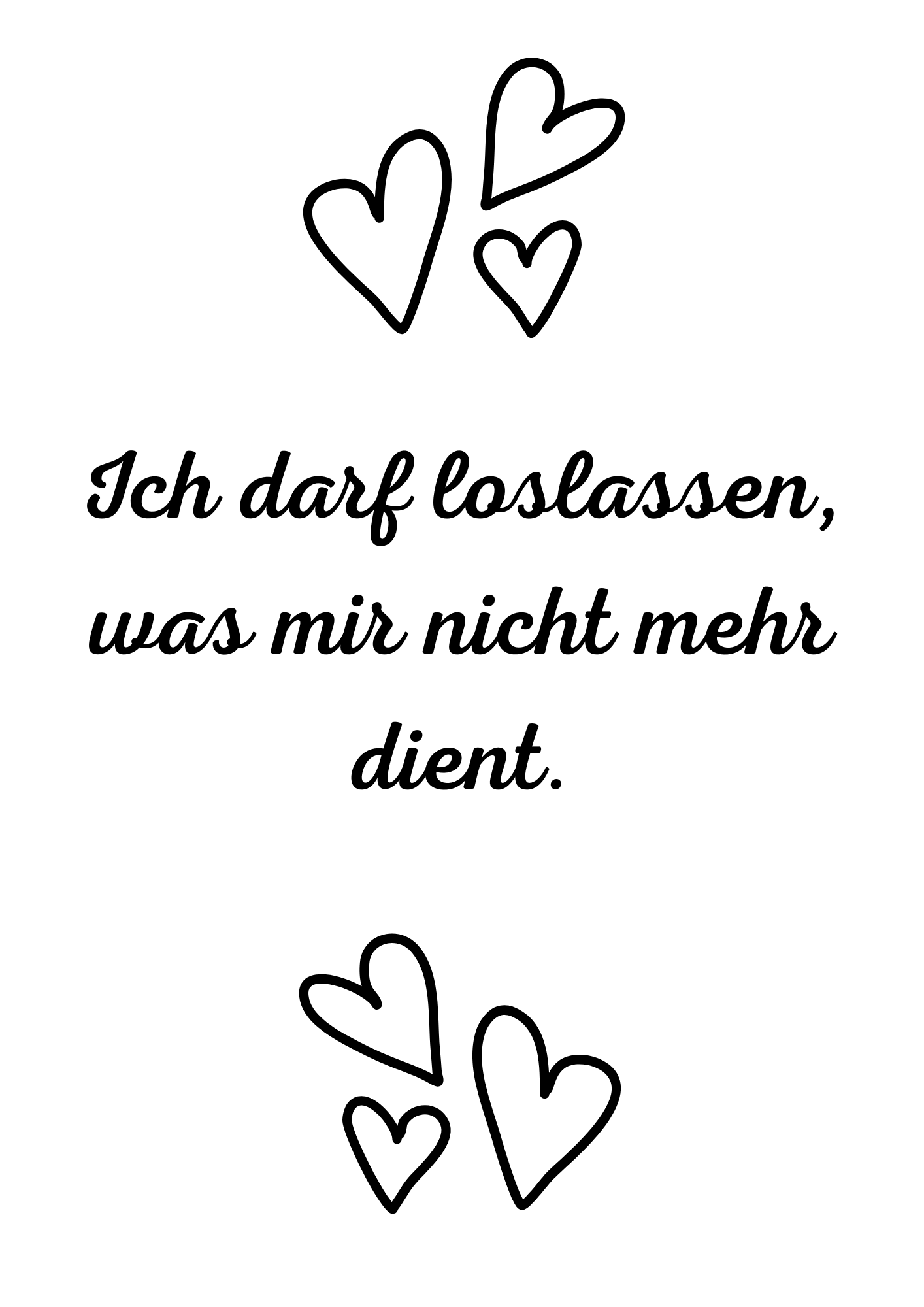 Ich darf loslassen...