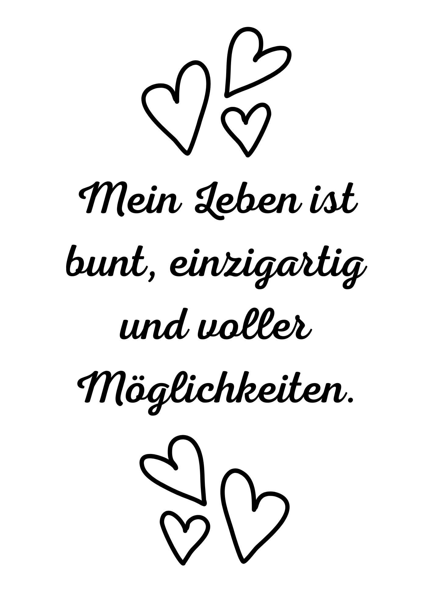 Mein Leben ist bunt...