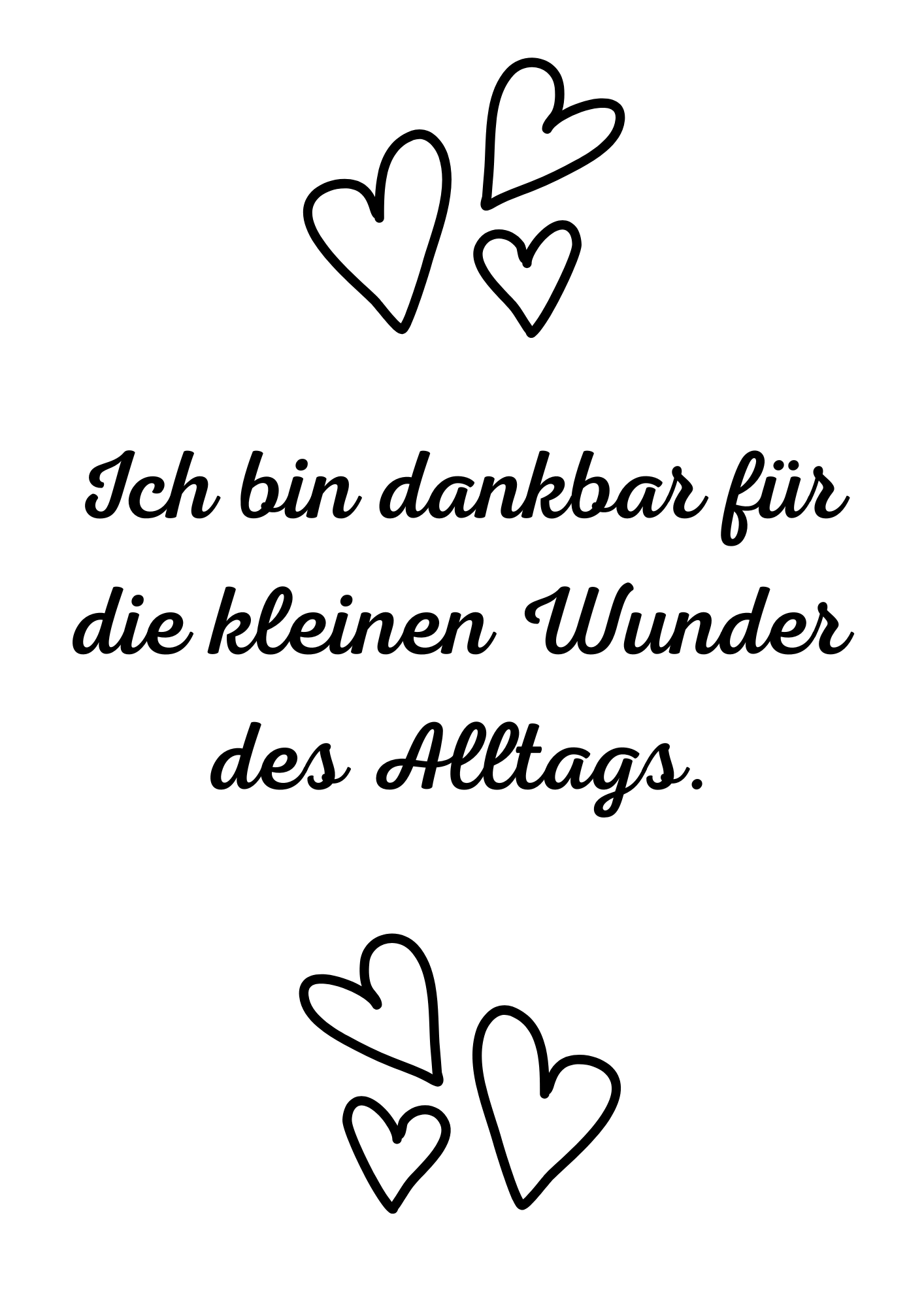 Ich bin dankbar...
