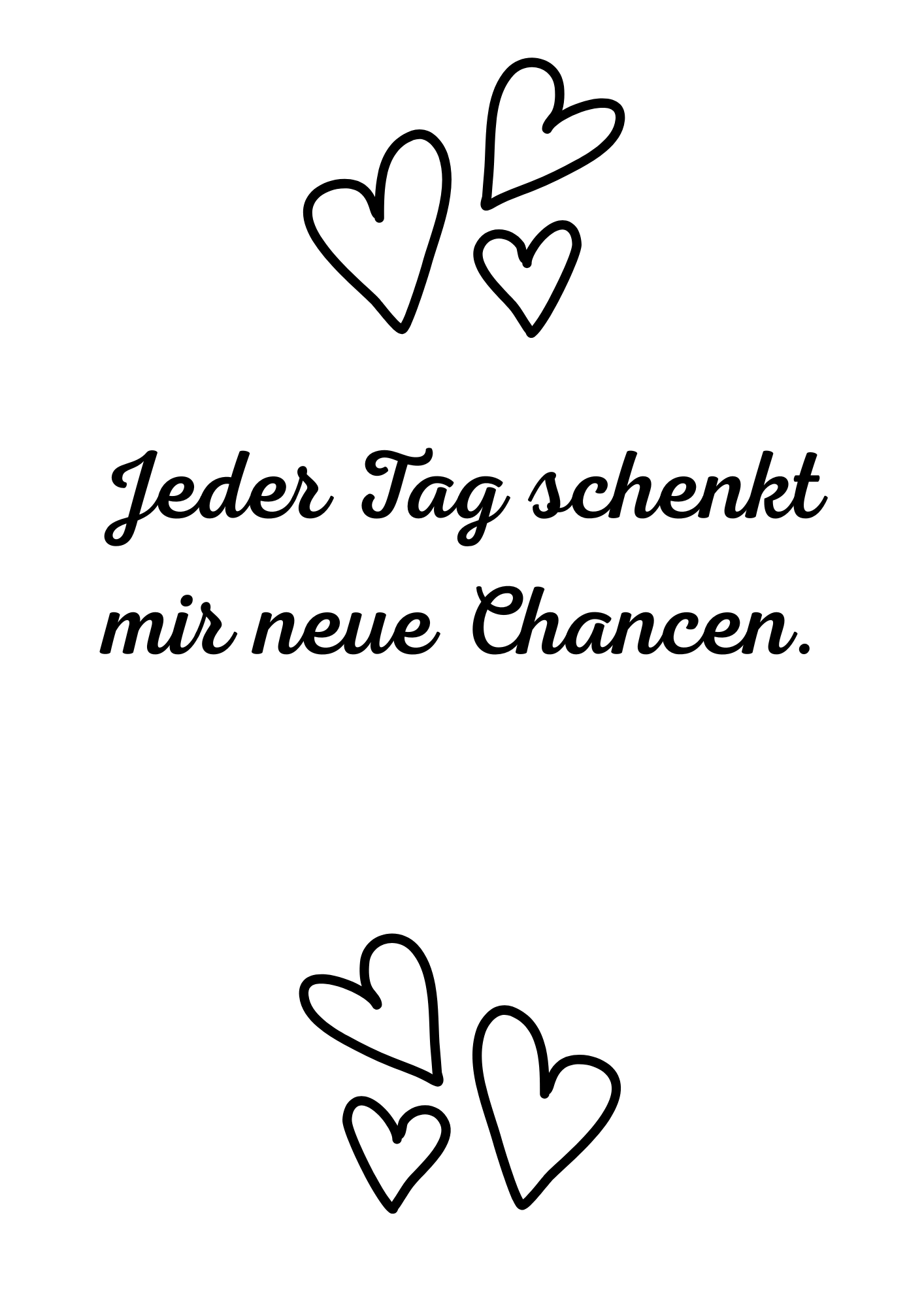 Jeder Tag schenkt...