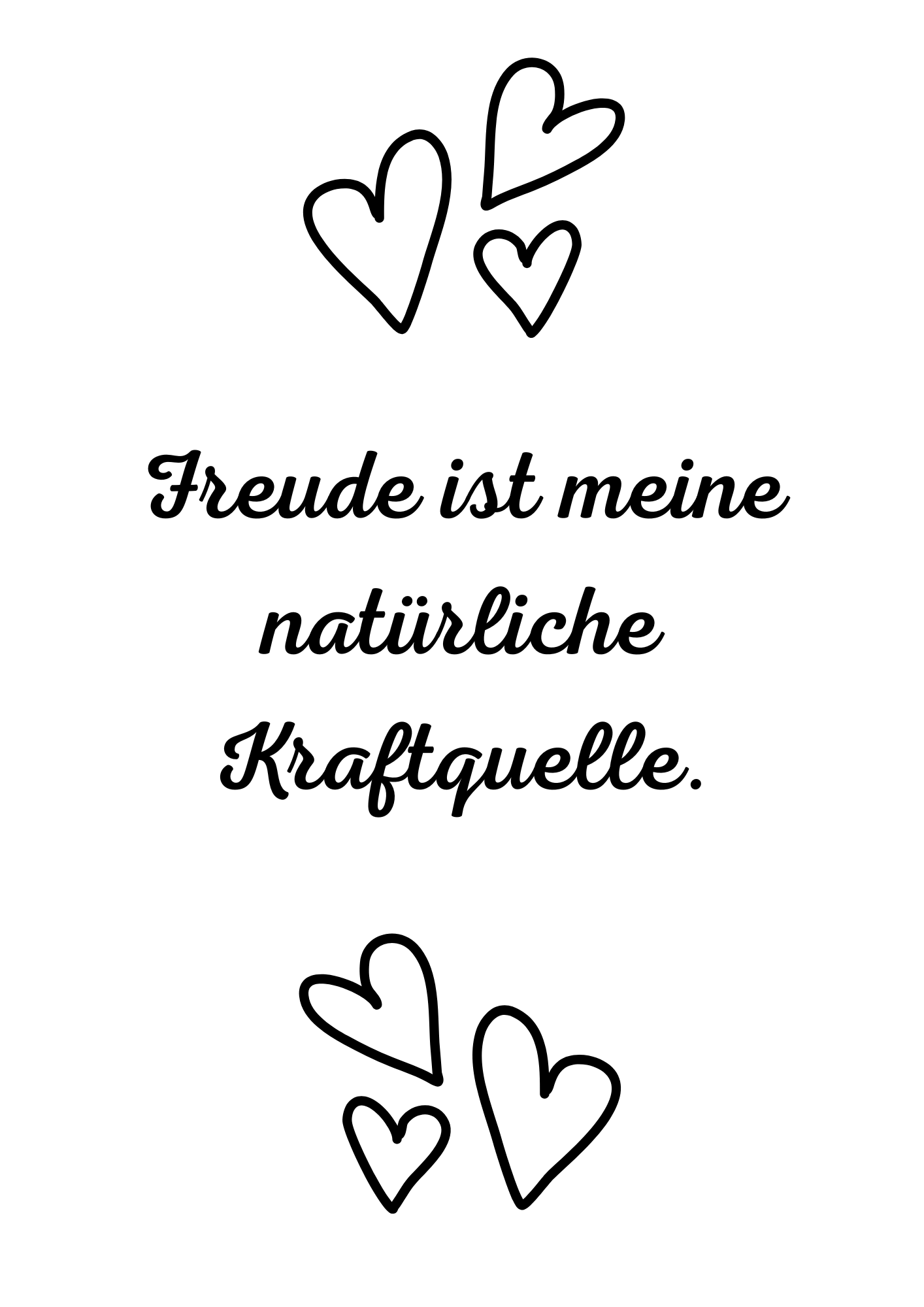 Freude ist meine...