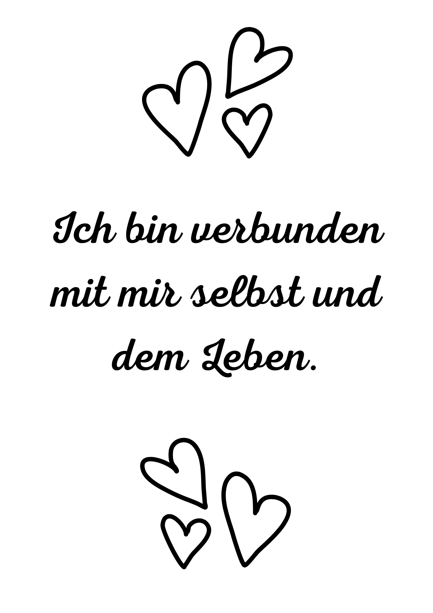 Ich bin verbunden...