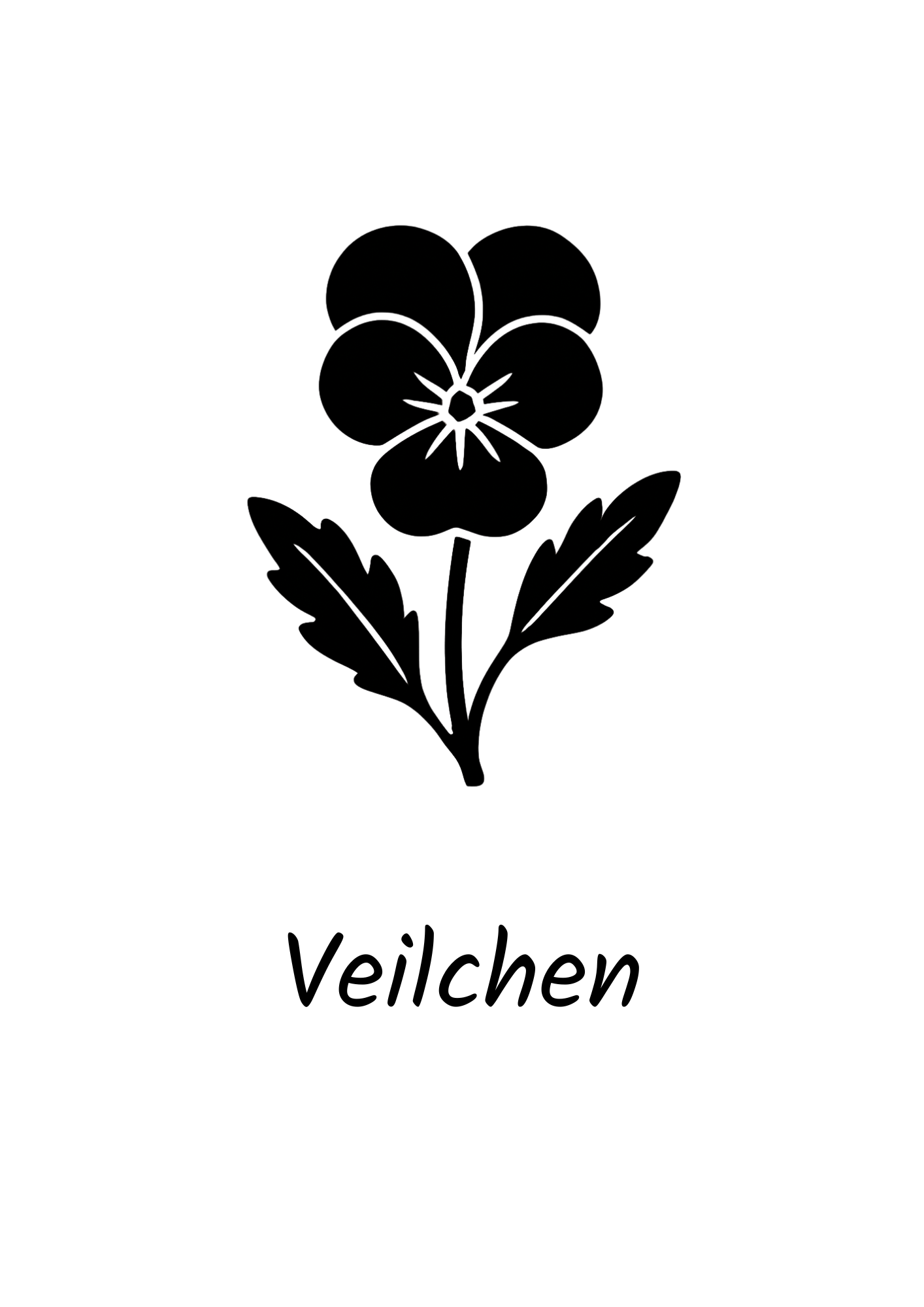 Februar - Veilchen