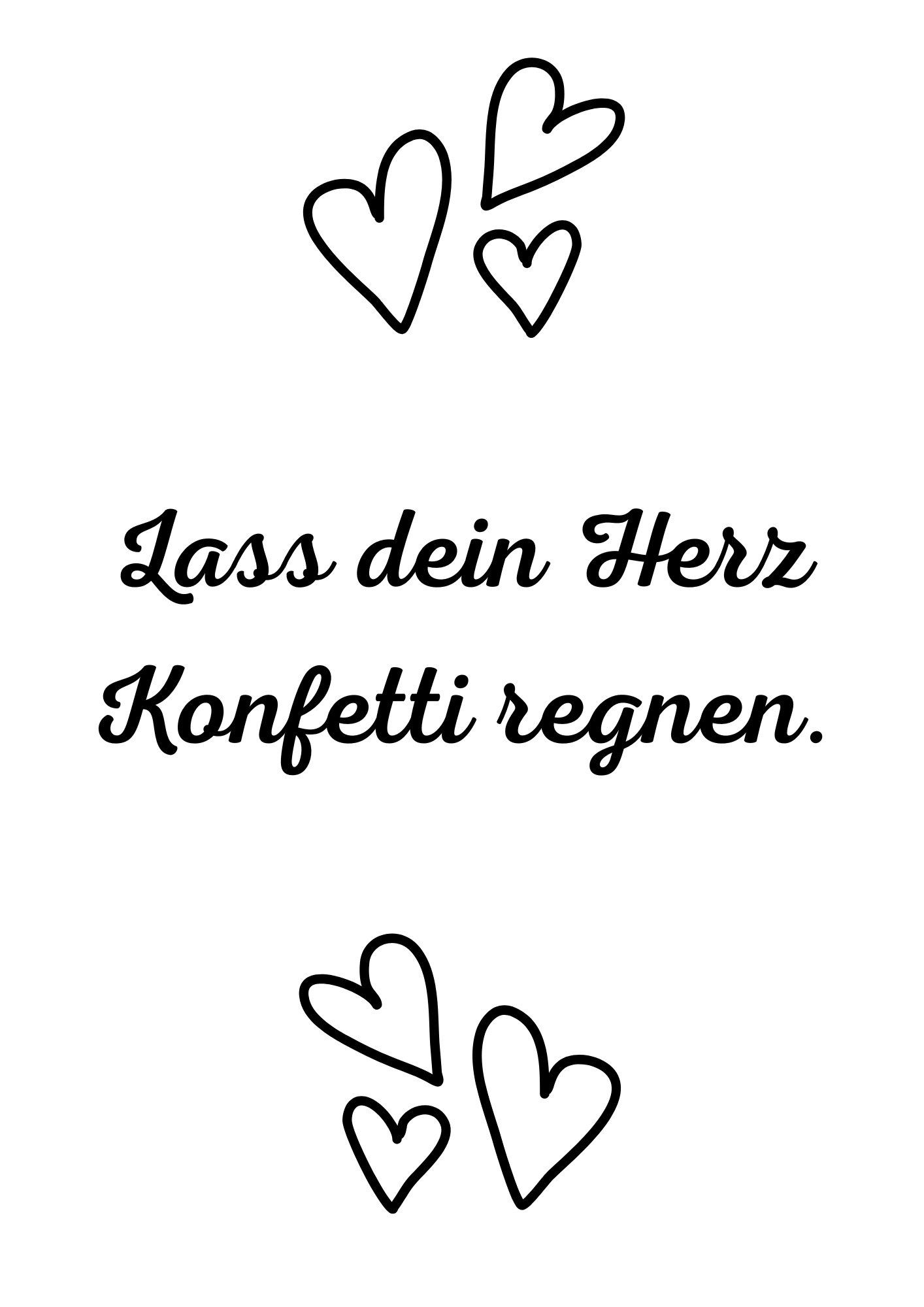 Lass dein Herz...