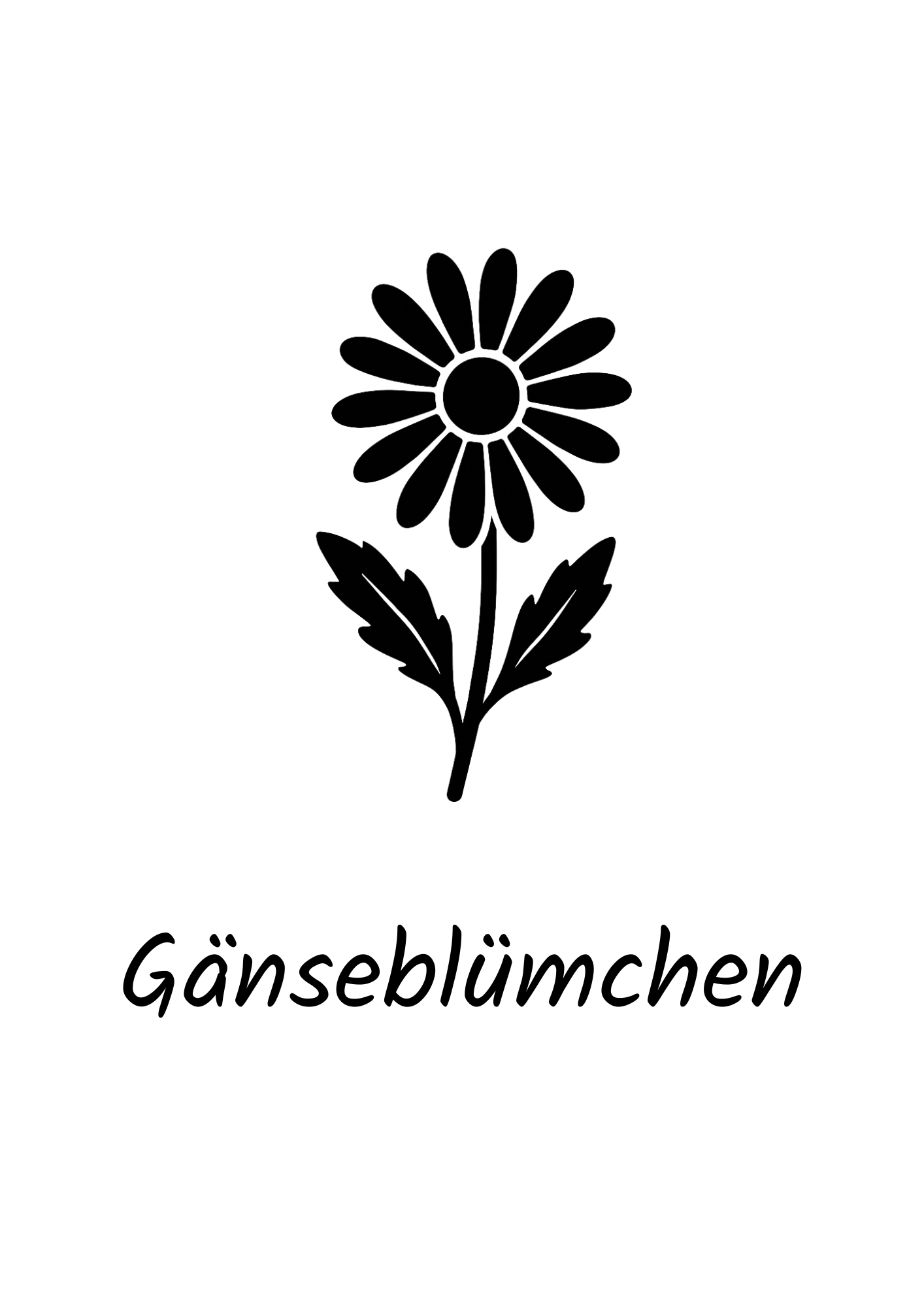 April - Gänseblümchen