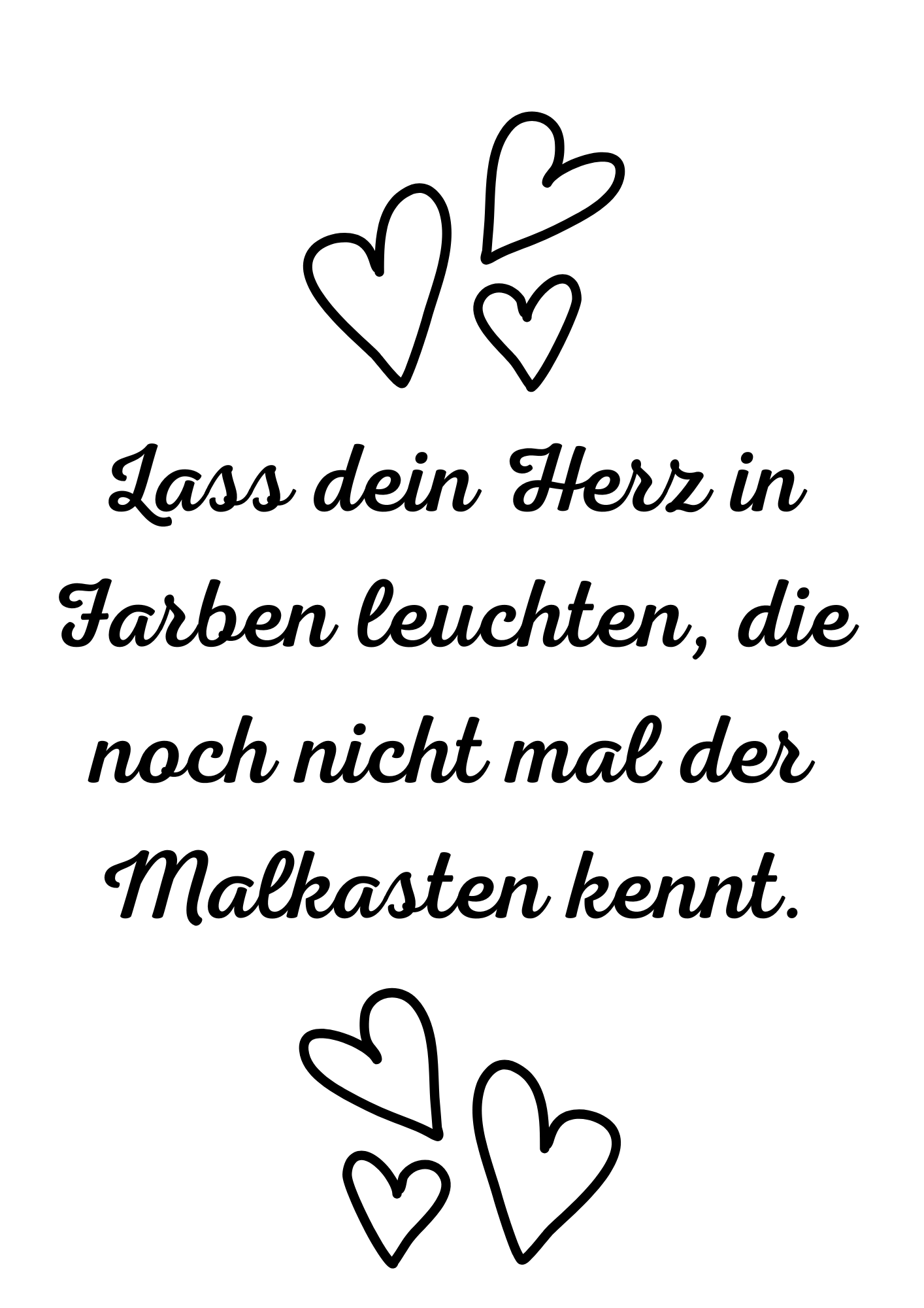 Lass dein Herz in...