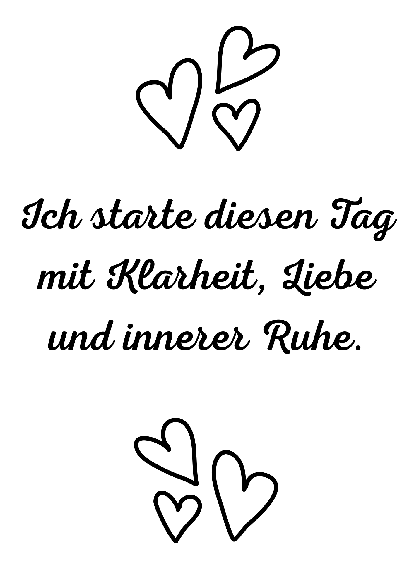 Ich starte den Tag...