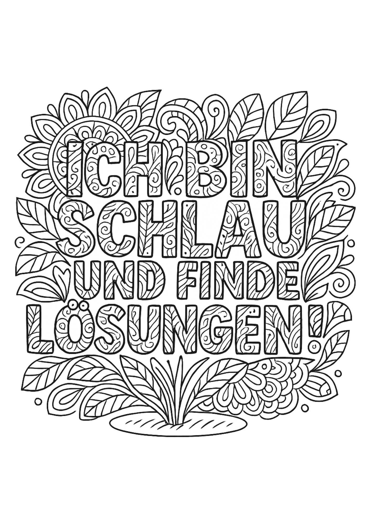 Ich bin schlau...