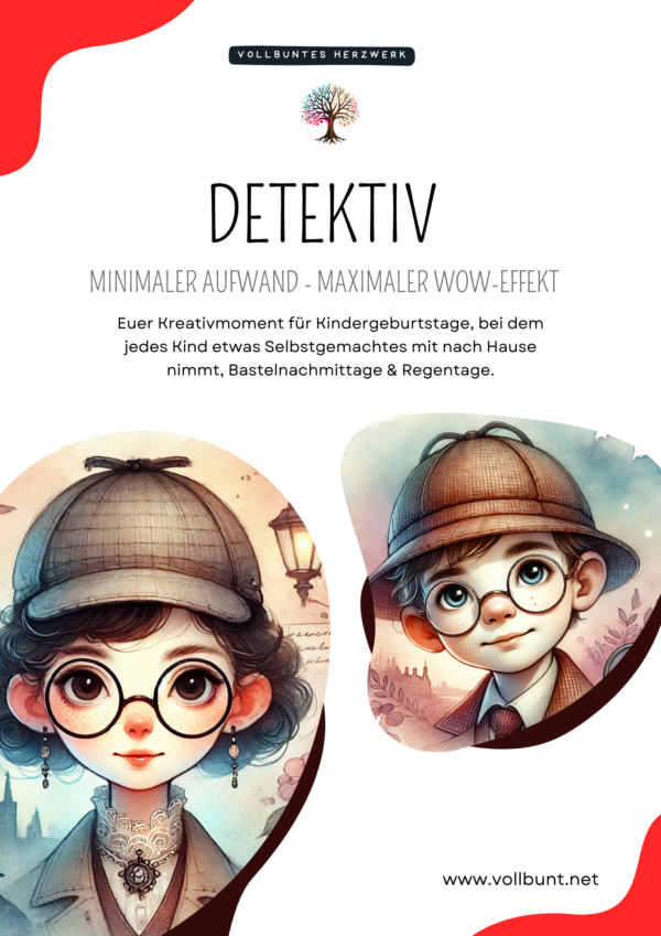 Detektiv Kreativ-Partybundle