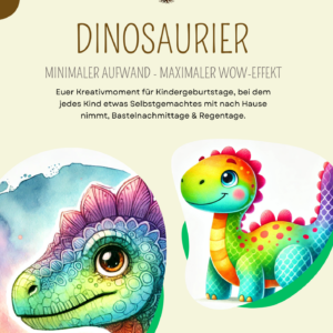 Dinosaurier Kreativ-Partybundle