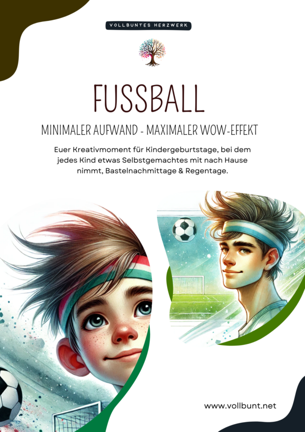 Fußball Kreativ-Partybundle