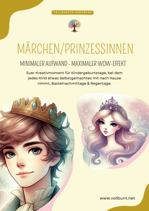 Märchen & Prinzessinnen Kreativ-Partybundle