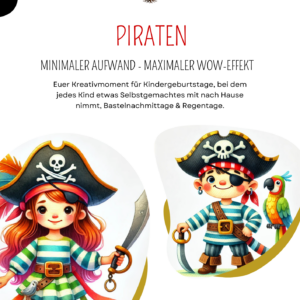 Piraten Kreativ-Partybundle