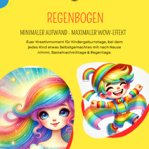 Regenbogen Kreativ-Partybundle