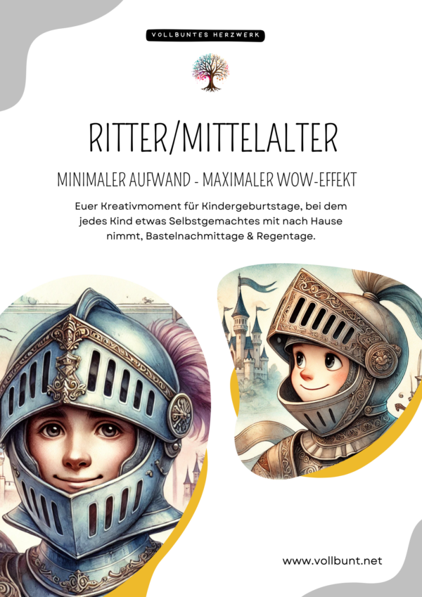 Ritter & Mittelalter Kreativ-Partybundle