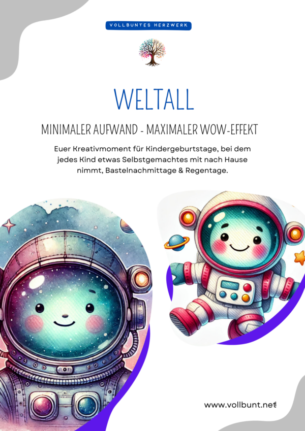 Weltall Kreativ-Partybundle