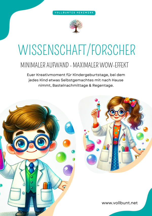 Wissenschaft & Forscher Kreativ-Partybundle