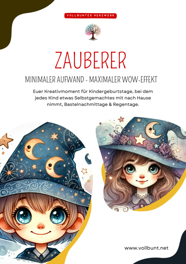 Zauberer Kreativ-Partybundle