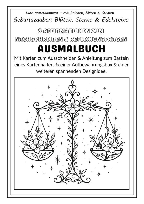 Geburtszauber - Mini-Rituale zum Ausmalen, Nachschreiben und Reflektieren