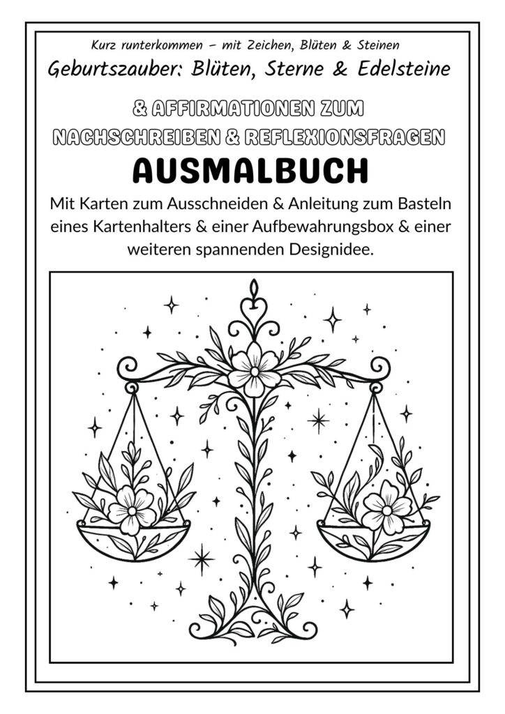Geburtszauber - Mini-Rituale zum Ausmalen, Nachschreiben und Reflektieren