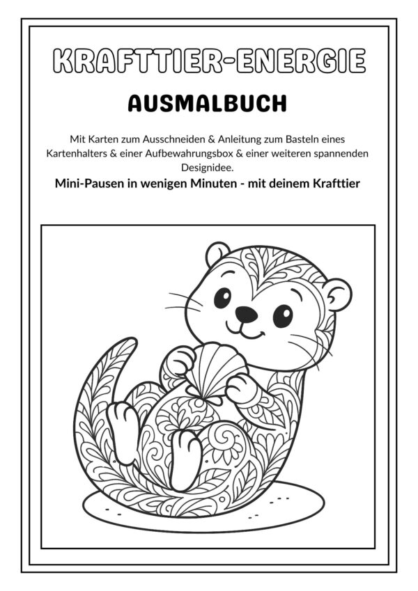 Kreative Mini-Pausen mit Tier-Motiven & stärkenden Sätzen